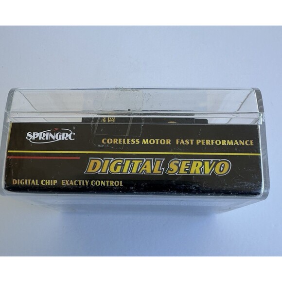 SpringRC SM-S4471M Digital Coreless Metal Gear Rudder Servo For RC Models NEW - Picture 4 of 7